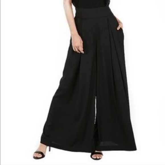 Express NWT super high rise wide leg palazzo pants S - Picture 3 of 5